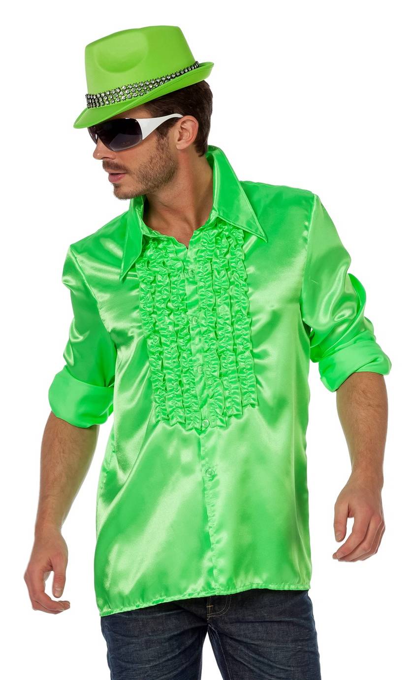 Chemise-Disco-homme-grande-Taille